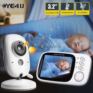 Objectif CCTV VB603 Moniteur vidéo pour bébé 2,4 G Mère Enfants Caméras de surveillance vidéo à vision nocturne audio bidirectionnelle avec écran d'affichage de la température YQ230928