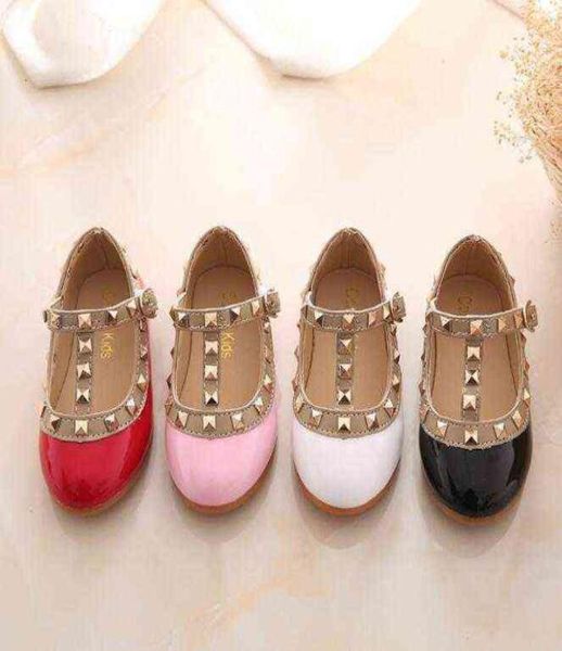 CCTWINS Kids Spring Girls Brand for Baby Shoes Stand Single Shoes Children Sandalia desnuda Nude Princess Flats Party Dance Zapato x0702064816