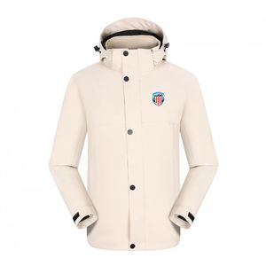 CD Lugo Chaqueta para hombre Chaqueta de viaje de ocio Chaqueta de montañismo al aire libre Chaqueta impermeable para deportes cálidos para excursiones de primavera Hombres y mujeres