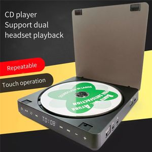 CD -speler Universal Portable Player 3 5MM USB HIFI Walkman Disc Learning Retro Album Touch Control Support MP3 WMA 230403