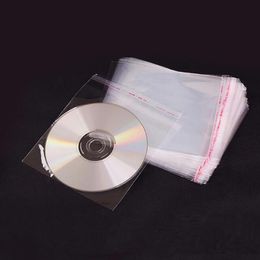 CD -record Plastic Dustige zakken Disc behoevoer opslag Plastic wrap heldere zelfklevende cellofaan verpakkingszak