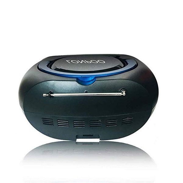 Freeshipping CD Altavoz Mini Reproductor de CD portátil Boombox Altavoz Bluetooth MP3 USB Radio FM Auricular inalámbrico AUX Altavoz estéreo Ewadq