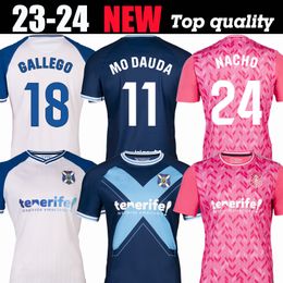 CD Tenerife 23 24 ELADY voetbalshirts Shashoua Mellot Michel Mollejo 2023 camisetas de futbol JAVI ALONSO PABLO LARREA AITOR SANZ thuis weg voetbalshirt