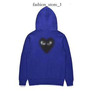 Cdgs hoodie ontwerper heren hoodies com des garcons spelen sweatshirt cdg zwart multiHeart zip -up hoodie xl merk zwart nieuw hoogwaardige rode hart hoodie cdgs shirt 188