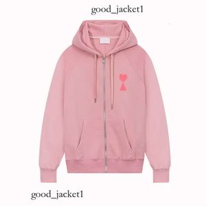 cdgs hoodie unisex ontwerper hoodie dames mode luxe merk hoodie los a-line klein rood hart paar casual top staande nek halve zip hoodie cdgs shirt 756