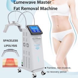 CE aprueba la máquina de contorno corporal de lipólisis sin espacio Microondas Radiofrecuencia Eliminación de grasa Anti celulitis Lumewave Master Equipo de RF