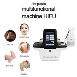 Machine Lipo HIFU à 2 cartouches approuvée CE, remodelage du corps, réduction des graisses, ultrasons de haute intensité, raffermissement de la peau