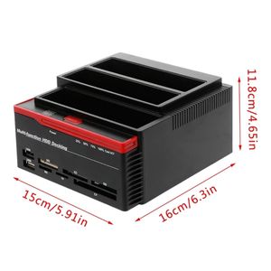 Estaciones de acoplamiento CE Plástico USB3.0 a SATA IDE Externo 2.5 