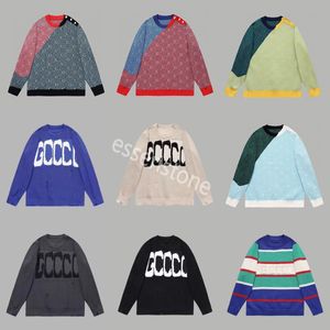 CE Men's Designer Sweaters gccii Pull Sweat-shirt en tricot ras du cou Long Slevee Marcas mixtas Sweat à capuche lettre broderie Vêtements Casual Automne et hiver Warm Tops