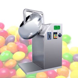 ce Nueva máquina de recubrimiento de azúcar Máquina recubridora Máquina de recubrimiento de dulces Máquina multifunción de recubrimiento de azúcar 3101