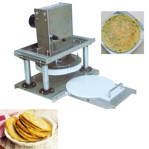 Prensa eléctrica de fideos para restaurante CE, máquina prensadora de Pizza de 22cm, máquina formadora de masa para Pizza, máquina Manual para tortitas de 220V