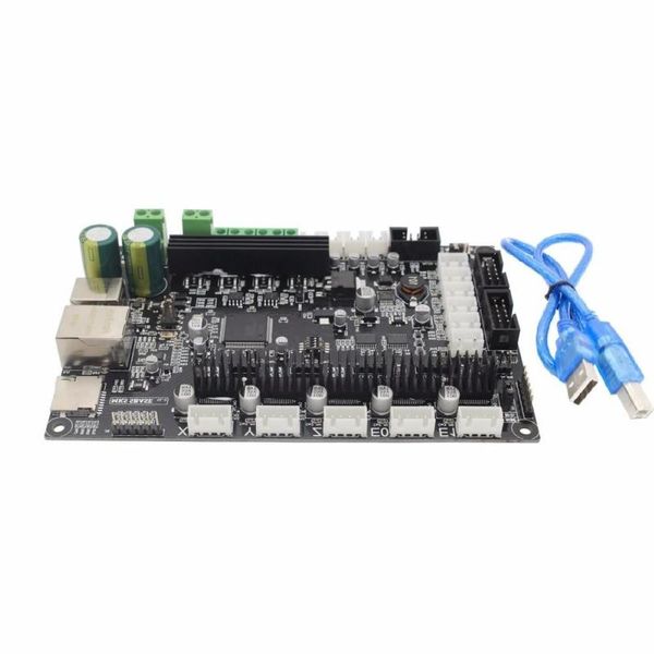 Livraison gratuite Plate-forme CERoHS 32bit Arm Carte de contrôle lisse MKS SBASE V13 open source MCU-LPC1768 prise en charge Ethernet préinstallé chauffe Dagr