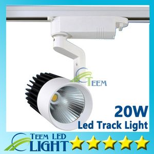 CE ROHS LED-verlichting Groothandel Detailhandel 20W COB LED Track Light Spot Wandlamp, SOPTLight Tracking LED AC 85-265V Verlichting Gratis verzending