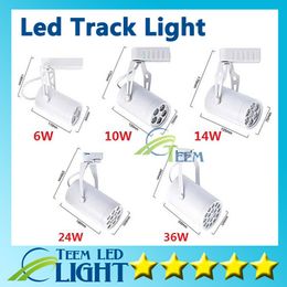 CE ROHS UL LED Track Light 6W 10W 14W 24W 36W 120 Stralingshoek LED-plafondspot AC 85-265V LED-spotverlichting