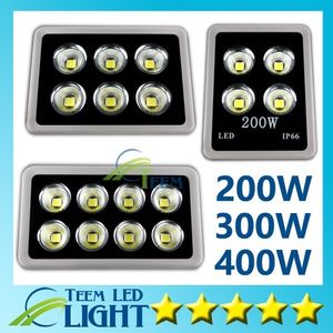 CE UL IP66 200W 300W 400W Projecteurs Led Haute Puissance Lumière crue extérieure Led Station-service Éclairage Étanche Canopy Lights AC 85-265V 1010