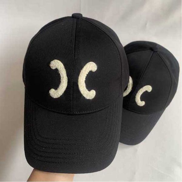 Cee Designer Ball Caps bordados para hombres y mujeres Capas de béisbol vintage súper súper elegantes Black Black Dark Blue con caja