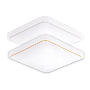 Plafond vers le bas lumière panneau lampe carré Design moderne pour chambre cuisine salon Ultra mince maison éclairage lumières