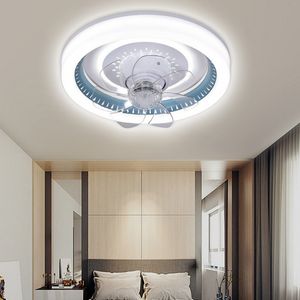 Plafondventilator met lichte en afstandsbediening Fanstira LED -lamp kleine decoratieve fans koelere decoratie voor slaapkamer thuis apparaat