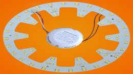 Plafondverlichting 1082 inch 24 W 96 LED's 5730 SMD Drie lichtkleuren LED Aluminium PCB Rond bordpaneel7558773