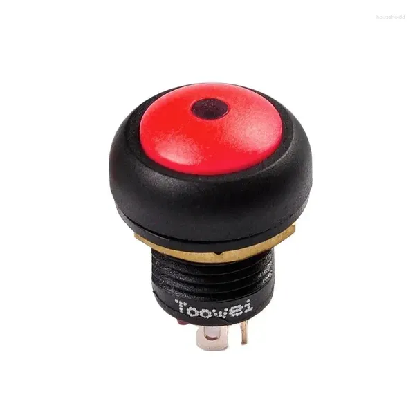 Luces de techo 12 mm Autobloqueo Enganche 2.4V 6V 12V 24V Punto Led Interruptor a prueba de agua de arranque eléctrico