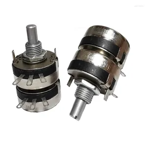 Plafonniers 1PCS WTH118 2W Potentiomètre à double membrane Resustor à cercle unique 1K 2K2 4K7 10K 22K 47K 100K 220K 470K 1M Arbre de retour