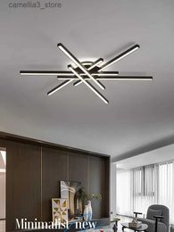 Plafonniers 2023 nouveau plafonnier nordique moderne lampe à LED salon salle à manger chambre lumières plafond lustre Q231120