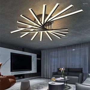 Plafondlampen 2024 Minimalistische LED Creatief licht Woonkamer Moderne Master Slaapkamer Binnenverlichtingsarmatuur Noordse veranda Lamp Torch