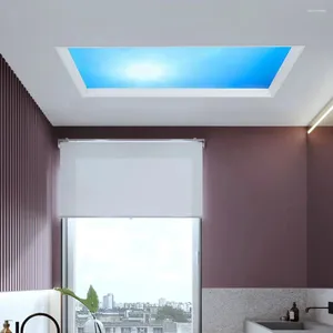 Plafonniers 220V Style Blue Sky Lampe intelligente pour salle de bain Salon Cuisine Éclairage naturel Décoration intérieure Télécommande et application