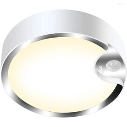 Plafondverlichting 80 LED SUPER Bright Under Motion Sensor Lichte batterij bediende binnenlamp voor thuis slaapkamer kast keuken daglicht 300 lm