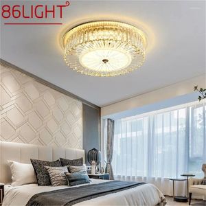 Plafondverlichting 86LIGHT LED-verlichting Luxe kristallen lamparmaturen Huis voor eetkamerdecoratie