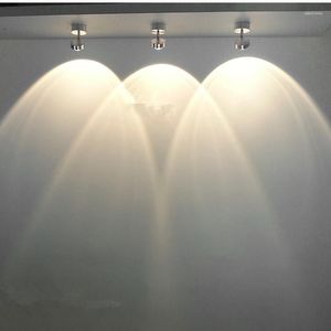 Plafondverlichting Verstelbare Graden Wandlamp 3W Voor Woonkamer Kledingwinkel Galerij Kunst TV Achtergrond Spot Blaker Lampen