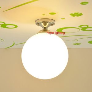 Plafondlampen gangpad Corridor Lamp Moderne woonkamer LED HALL PORCH BALCONE Trap Glazen bal spoeling gemonteerde verlichting