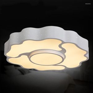 Plafonniers Alien Cloud Led Moderne Simple Salon Lampe Deux Couleurs Chambre Originalité Lampes Et Lanternes LU727276