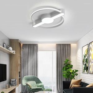 Plafondlampen aluminium lamparas de techo moderne led lamp creatieve verlichting armaturen slaapkamer woonkamer luminaire