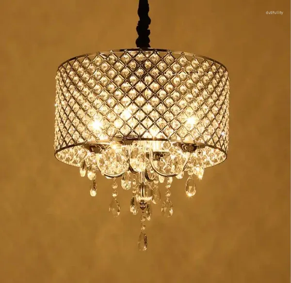 Lautres de plafond Village nordique Crystal Chandelier Modern Simple Restaurant Restaurant LED LEMPURE LEMTURE LEMTURE