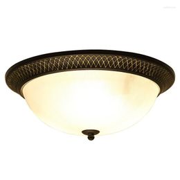 Lights de plafond lesmpes vintage américaines pour chambre à coucher Luminaria E27 Verre Edison Lamp Lilming Home Lighting