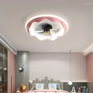Plafonniers Luminaires de salle de bain Lampe LED suspendue en tissu à couleur changeante