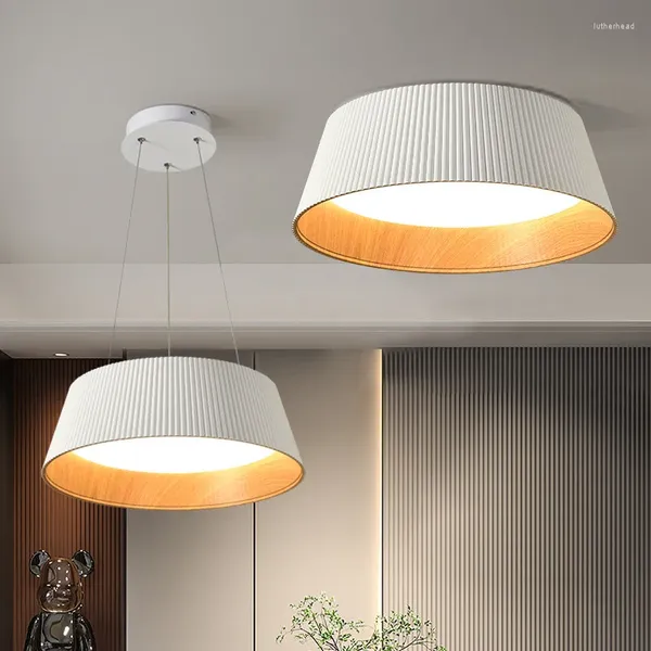 Luces de techo para dormitorio, lámpara LED roja superbrillante, luz para habitación, iluminación principal, candelabro moderno minimalista