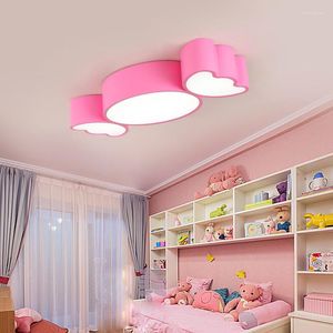 Plafondlampen kinderen kleuterscholen lampen cartoon candy slaapkamer verlichting creatieve kleur vroege klaslokaal speeltuin lamp