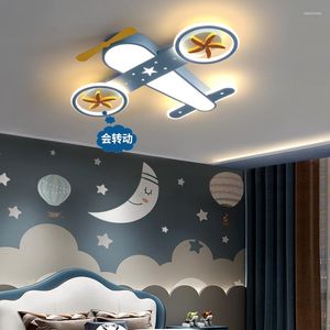 Plafondverlichting Kinderkamer Vliegtuiglamp Modern Minimalistisch Nordic Led Hoofdslaapkamer Gezellige en romantische creatieve lampen