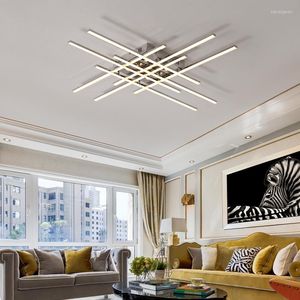 Plafondlampen verchroomde afwerking creatieve RC moderne led voor woonkamer slaapkamer ideaal dimbare lamp 90-260V