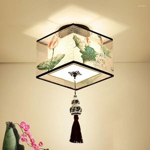 Plafonniers Classique Vintage Chinois Led Suspendus Chine Conception Moderne Suspension Pour Salon Chambre Drop Ship