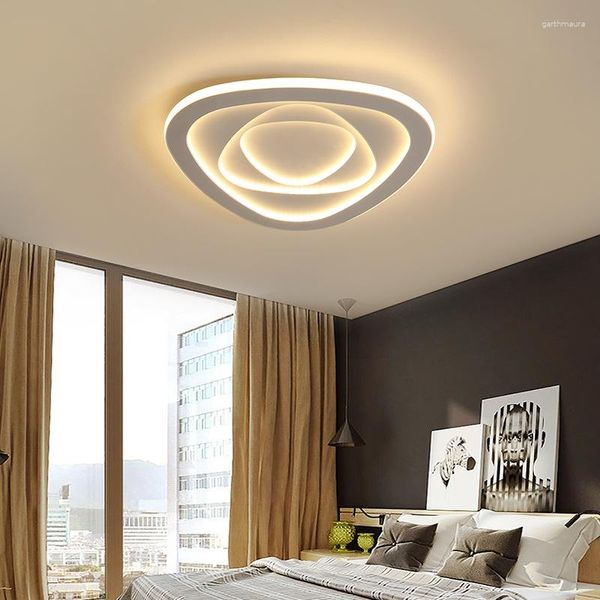 Luces de techo cerca de la lámpara LED iluminación interior para dormitorio restaurante cocina lámpara moderna como patrón de agua