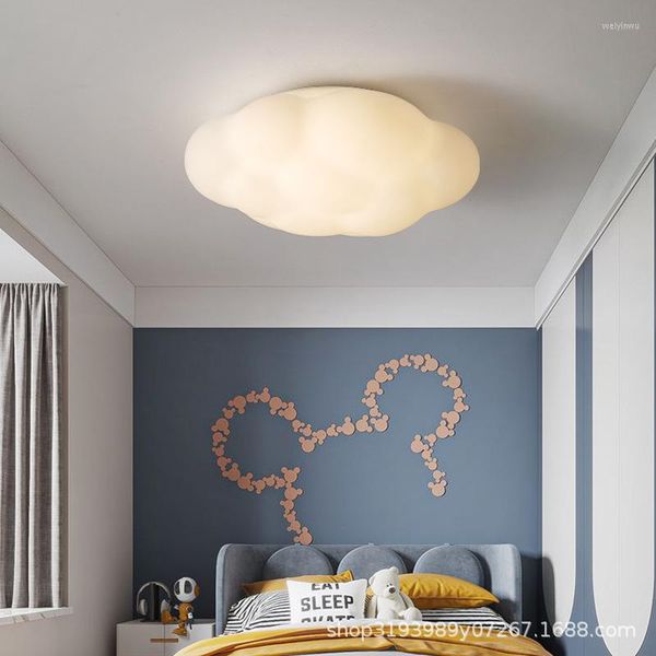 Plafonniers Nuages Lampe Pour Chambre Enfants Chambre Bébé Pépinière Nouveauté Atmosphère Créative Lumière Led Lustre Décoration 2023