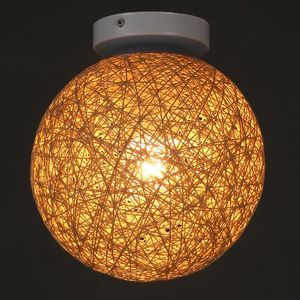 Plafondverlichting Corridor Balcony Bar Absorble Dome Light Wind Contracted Southeast Asia Ball Restaurant