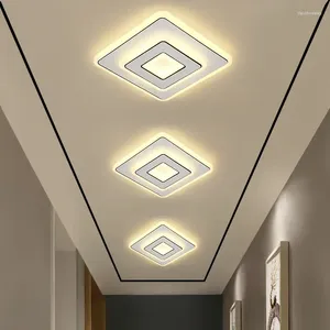 Plafondlampen ganglicht moderne en minimalistische gangingang veranda garderobe balkon LED -verlichtingsarmaturen
