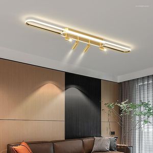 Plafonniers Couloir Moderne Minimaliste Créatif Salon Ménage Nordique Maison Intelligente Lampes LED