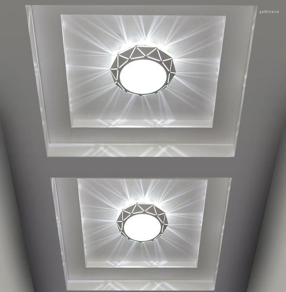 Plafonniers Creative Alien Iron Art Couloir Lumière LED Salon Entrée Moderne Et Simple