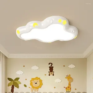 Plafondlampen creatieve kinderkamerlampen hars witte wolkenlamp led minimalistisch moderne kinderkamermeisje meisje slaapkamer