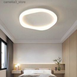 Luces de techo Lámpara de dormitorio principal creativa Simple Moderna Nube inteligente Luces de techo Crema nórdica Hogar Lámpara de sala de estar para niños Q231120